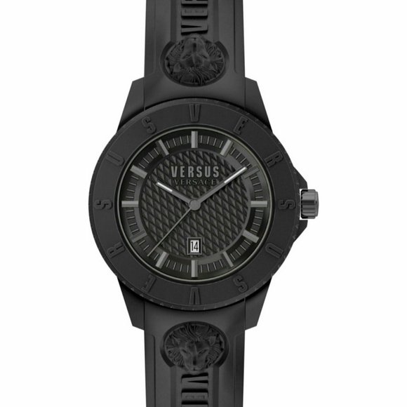 Versace Versus Black 43mm Watch!